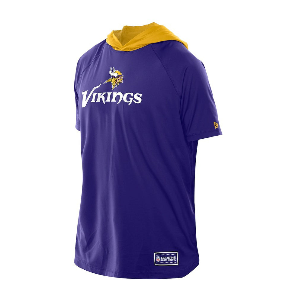 Combine Authentic Hooded Raglan Short-Sleeve T-Shirt - Minnesota Vikings