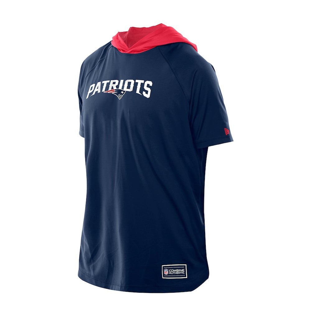 Combine Authentic Hooded Raglan Short-Sleeve T-Shirt - New England Patriots