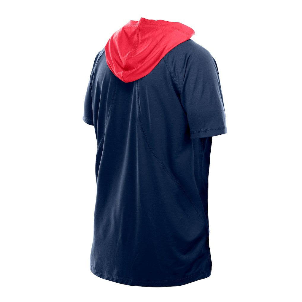 Combine Authentic Hooded Raglan Short-Sleeve T-Shirt - New England Patriots