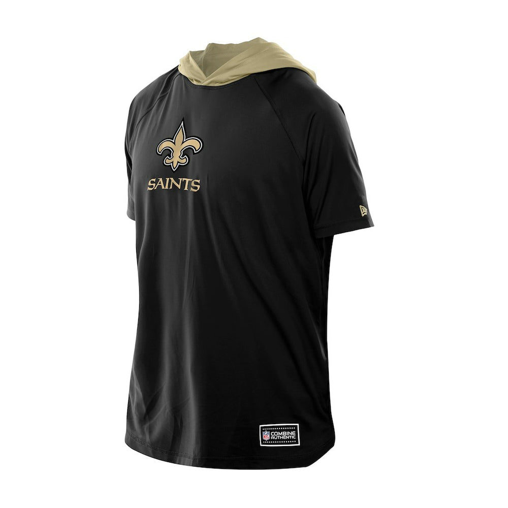 Combine Authentic Hooded Raglan Short-Sleeve T-Shirt - New Orleans Saints
