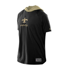 Combine Authentic Hooded Raglan Short-Sleeve T-Shirt - New Orleans Saints
