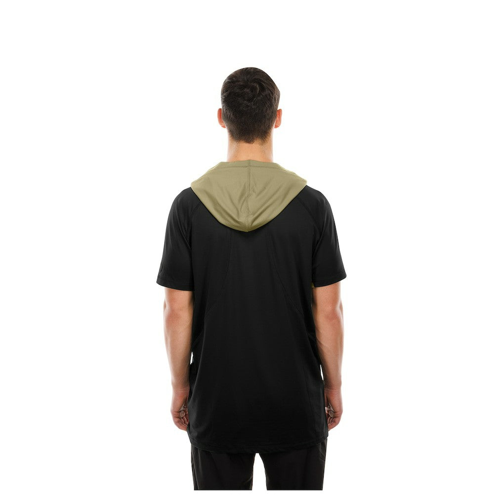 Combine Authentic Hooded Raglan Short-Sleeve T-Shirt - New Orleans Saints