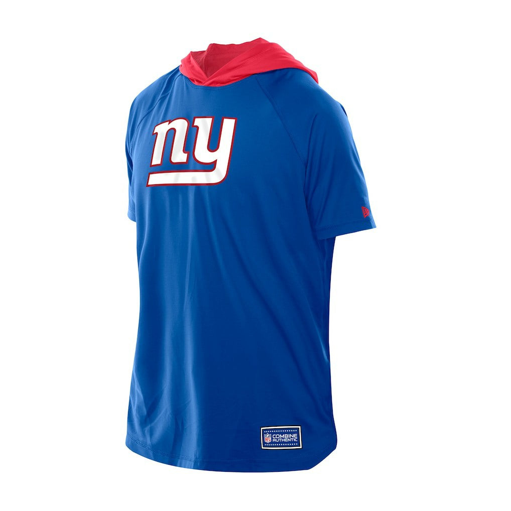 Combine Authentic Hooded Raglan Short-Sleeve T-Shirt - New York Giants