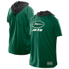 Combine Authentic Hooded Raglan Short-Sleeve T-Shirt - New York Jets
