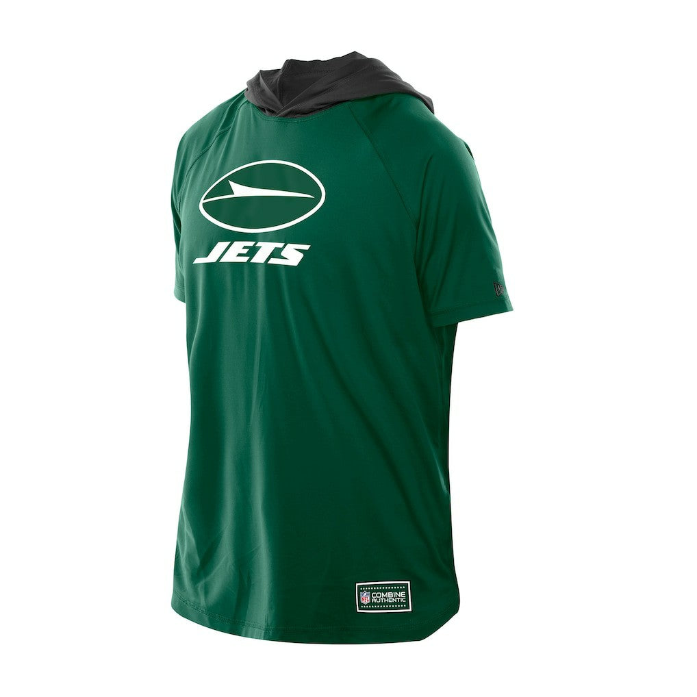 Combine Authentic Hooded Raglan Short-Sleeve T-Shirt - New York Jets
