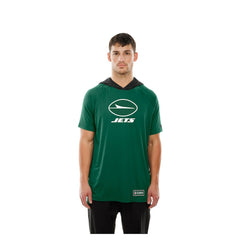 Combine Authentic Hooded Raglan Short-Sleeve T-Shirt - New York Jets
