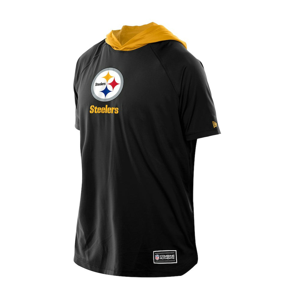 Combine Authentic Hooded Raglan Short-Sleeve T-Shirt - Pittsburgh Steelers