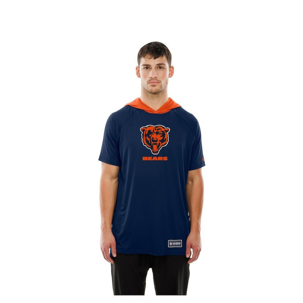 Combine Authentic Hooded Raglan Short-Sleeve T-Shirt - Chicago Bears