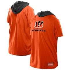 Combine Authentic Hooded Raglan Short-Sleeve T-Shirt - Cincinnati Bengals