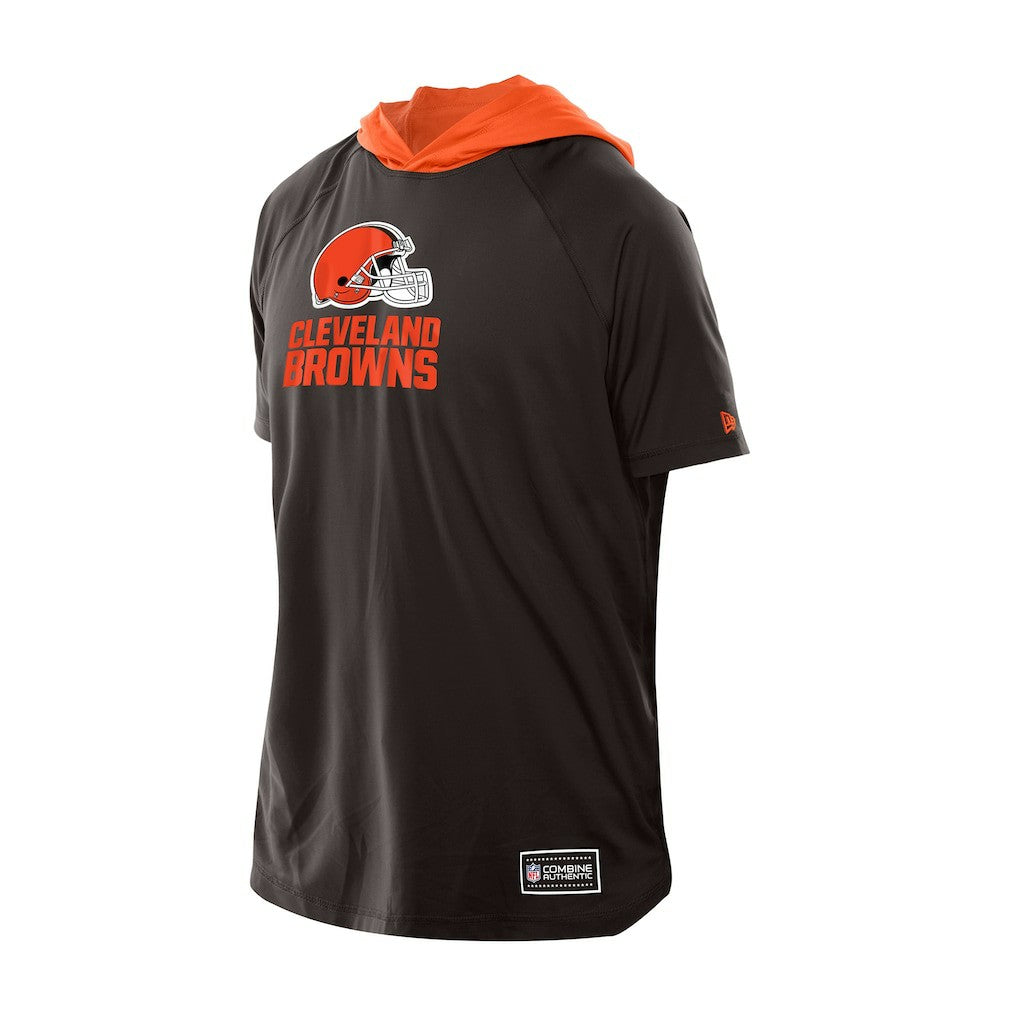 Combine Authentic Hooded Raglan Short-Sleeve T-Shirt - Cleveland Browns