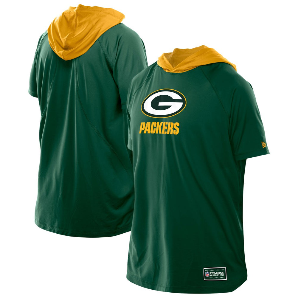 Combine Authentic Hooded Raglan Short-Sleeve T-Shirt - Green Bay Packers