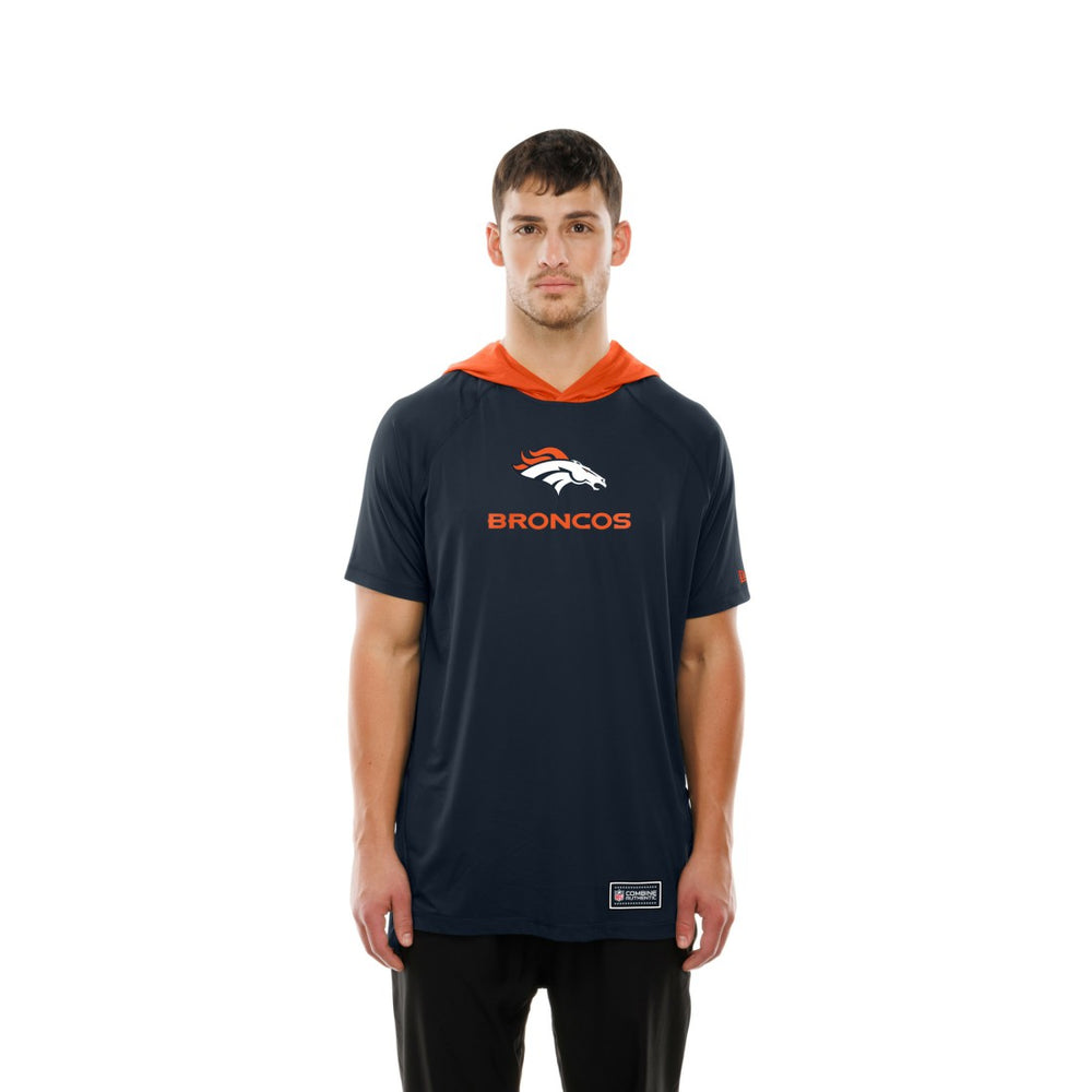 Combine Authentic Hooded Raglan Short-Sleeve T-Shirt - Denver Broncos