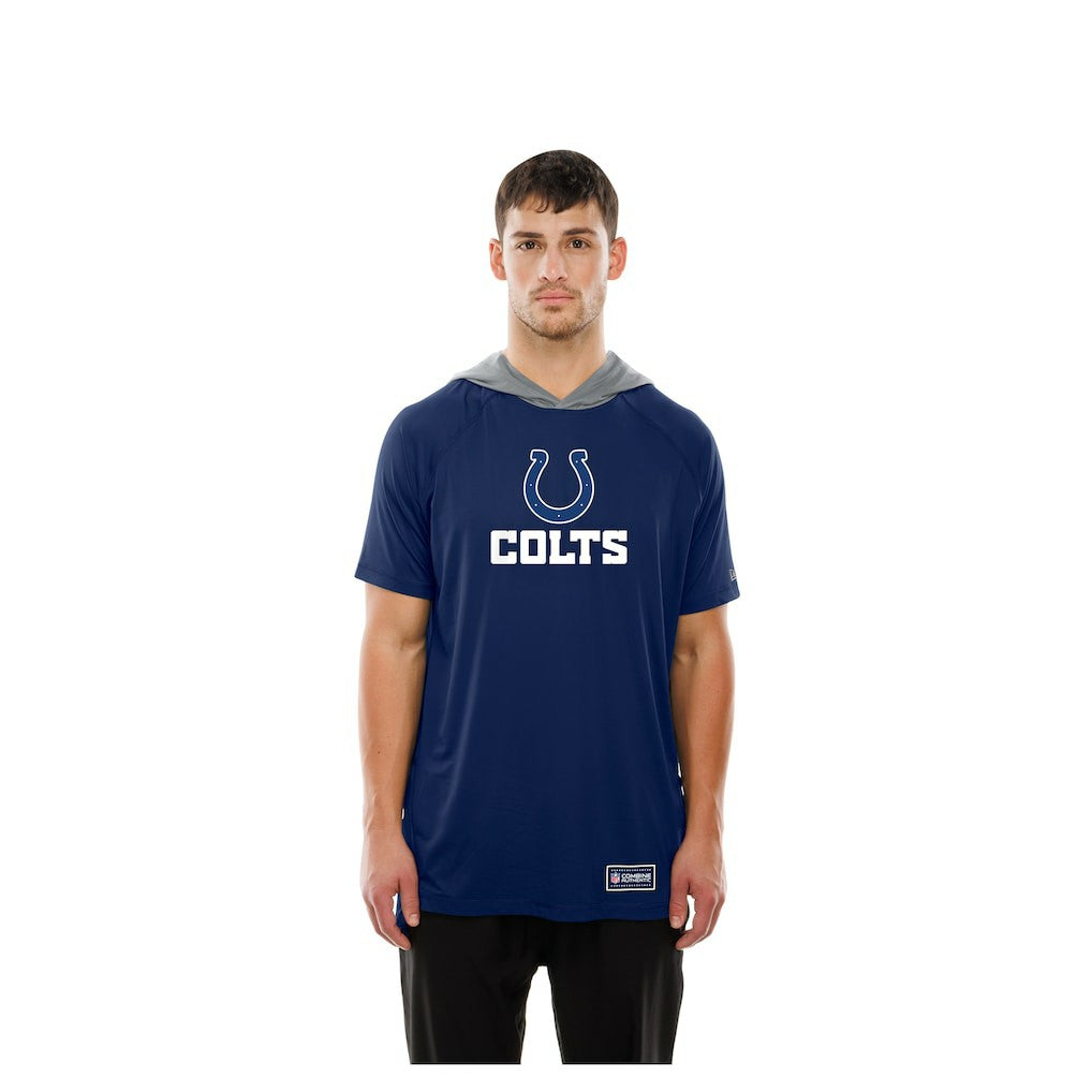 Combine Authentic Hooded Raglan Short-Sleeve T-Shirt - Indianapolis Colts