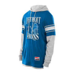 Twofer Layered Long Sleeve Hoodie T-Shirt - Detroit Lions