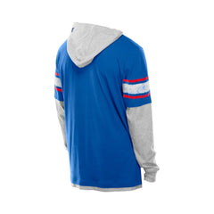 Twofer Layered Long Sleeve Hoodie T-Shirt - New York Giants
