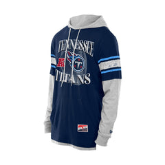 Twofer Layered Long Sleeve Hoodie T-Shirt - Tennessee Titans