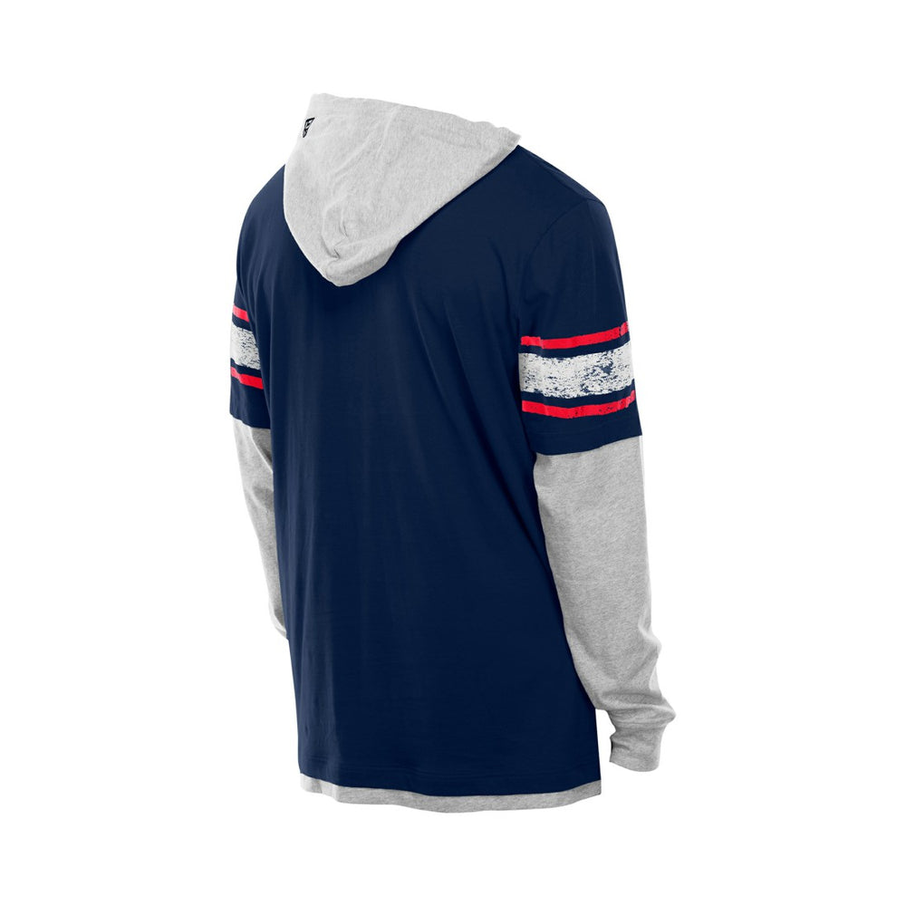 Twofer Layered Long Sleeve Hoodie T-Shirt - Houston Texans