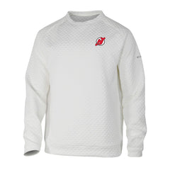 NHL White New Jersey Devils Columbia The Finder Sweatshirt