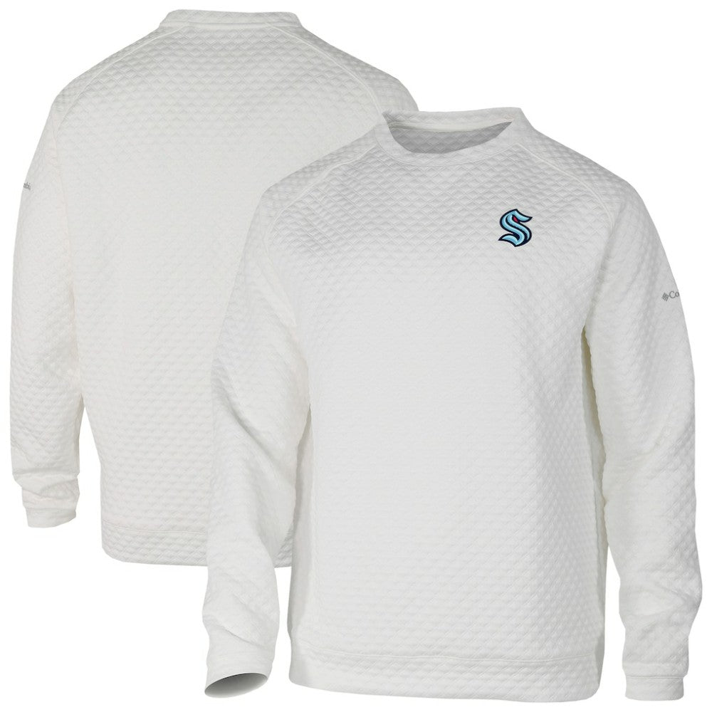 NHL White Seattle Kraken Columbia The Finder Sweatshirt