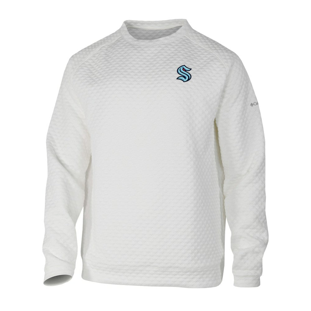 NHL White Seattle Kraken Columbia The Finder Sweatshirt
