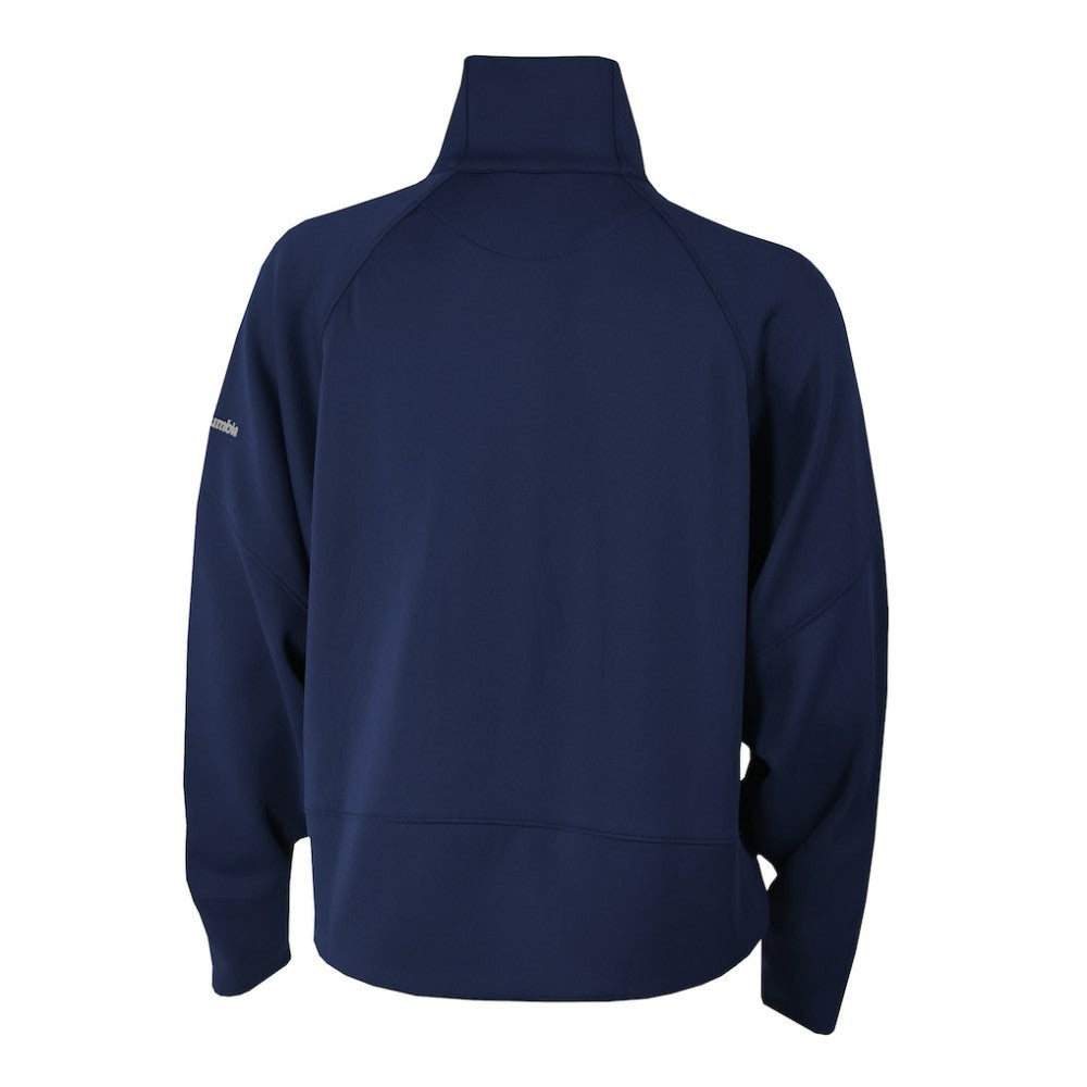 NHL Navy Washington Capitals Columbia Women's Wickhams Hills Raglan Omni-Wick Half-Zip Pullover