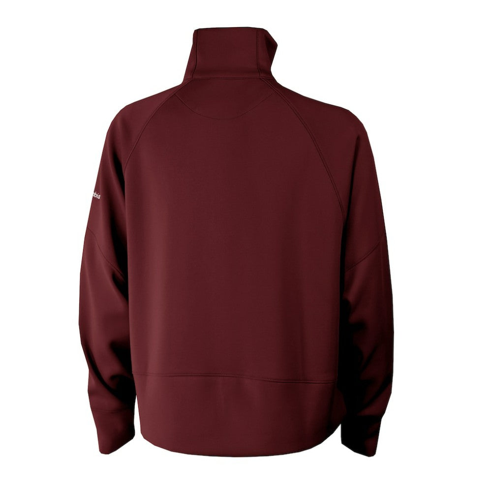 NHL Maroon Colorado Avalanche Columbia Women's Wickhams Hills Raglan Omni-Wick Half-Zip Pullover