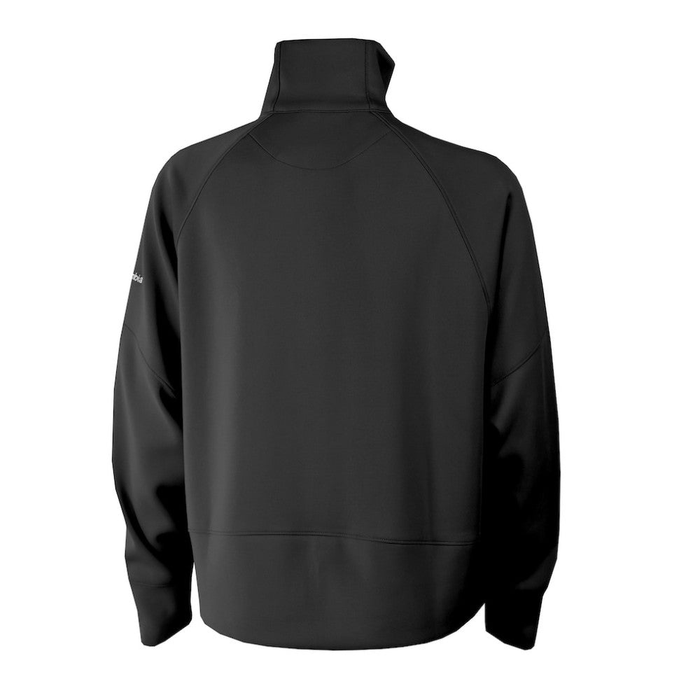 NHL Black Boston Bruins Columbia Women's Wickhams Hills Raglan Omni-Wick Half-Zip Pullover