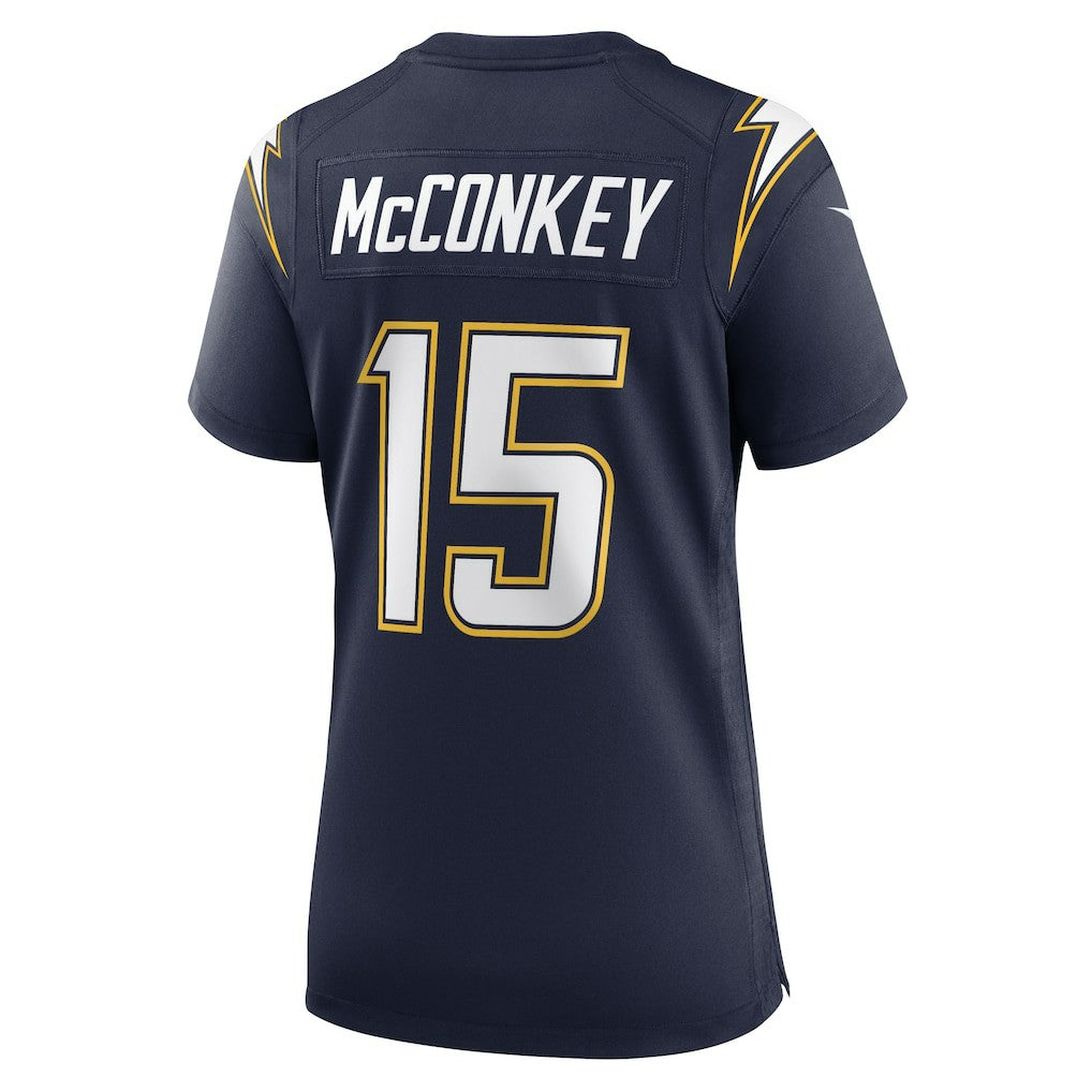 Ladd McConkey  Women's Alternate Super Chargers Game Jersey - Los Angeles Chargers
