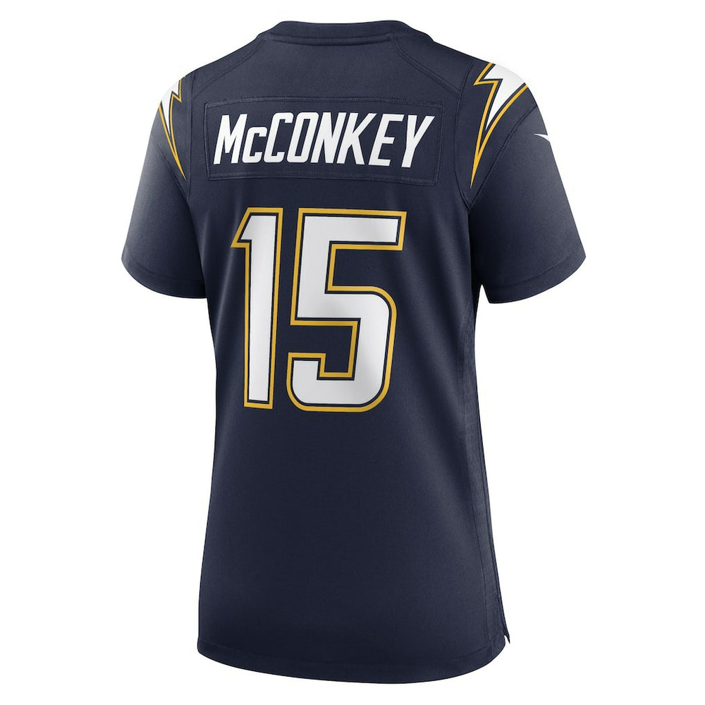 Ladd McConkey  Women's Alternate Super Chargers Game Jersey - Los Angeles Chargers
