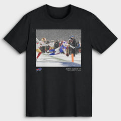Josh Allen  NFL Flash Features Week 13 T-Shirt - Buffalo Bills