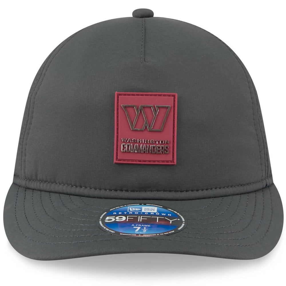 2025 Sideline Cold Weather Retro Crown 59FIFTY Fitted Hat - Washington Commanders