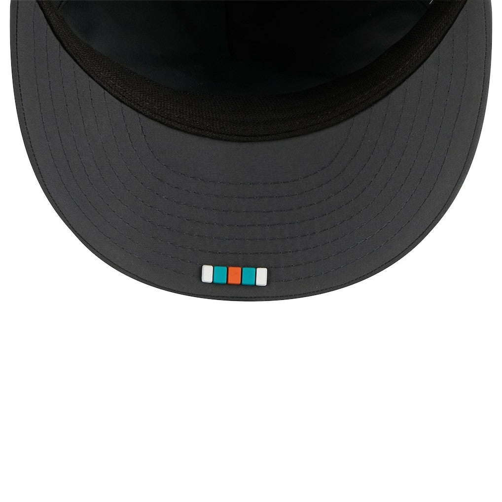 2025 Sideline Cold Weather Retro Crown 59FIFTY Fitted Hat - Miami Dolphins