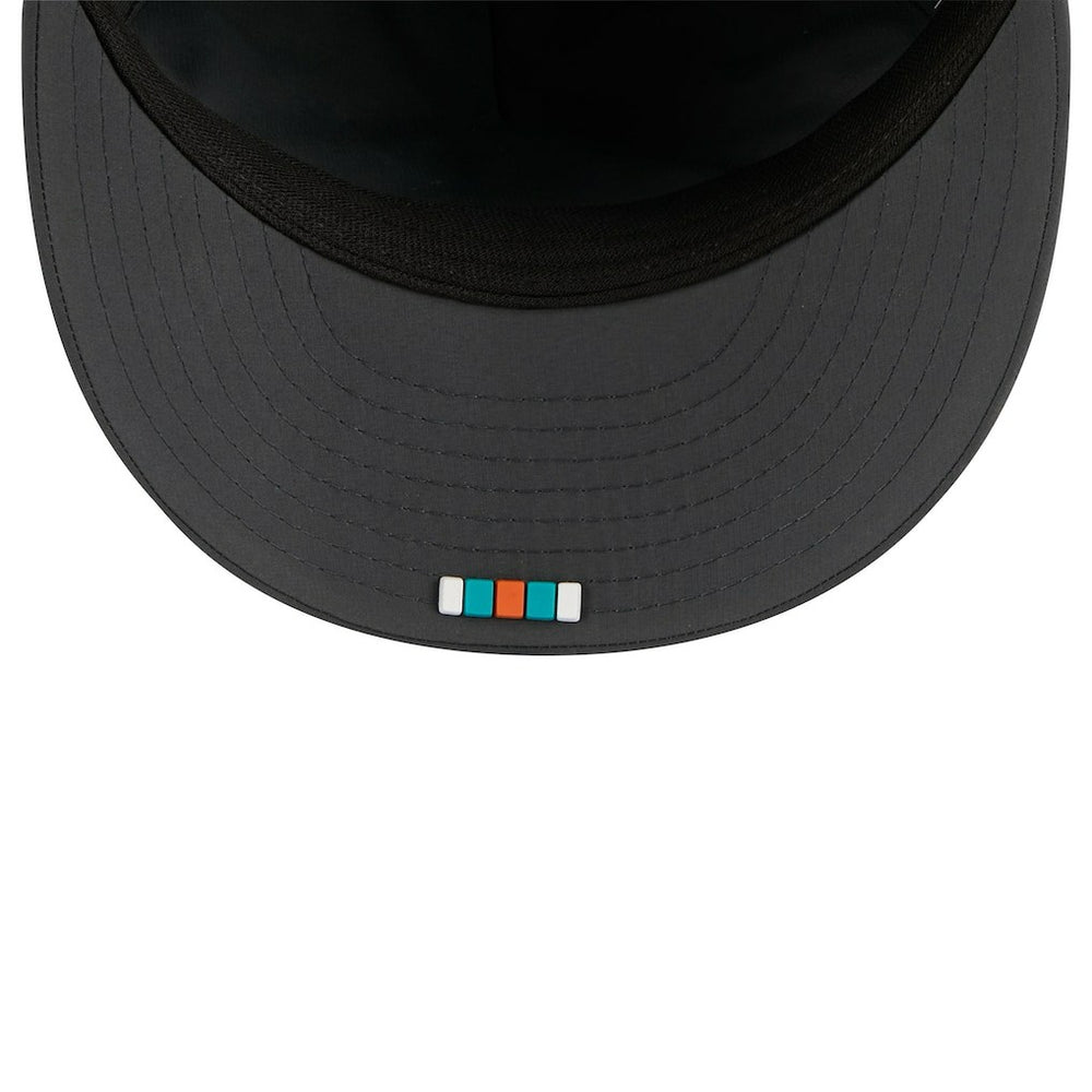 2025 Sideline Cold Weather Retro Crown 59FIFTY Fitted Hat - Miami Dolphins
