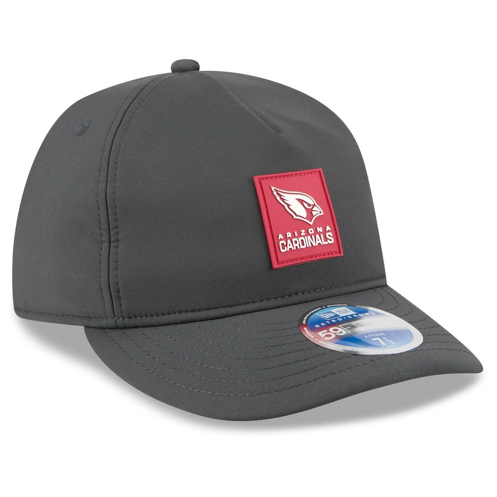 2025 Sideline Cold Weather Retro Crown 59FIFTY Fitted Hat - Arizona Cardinals