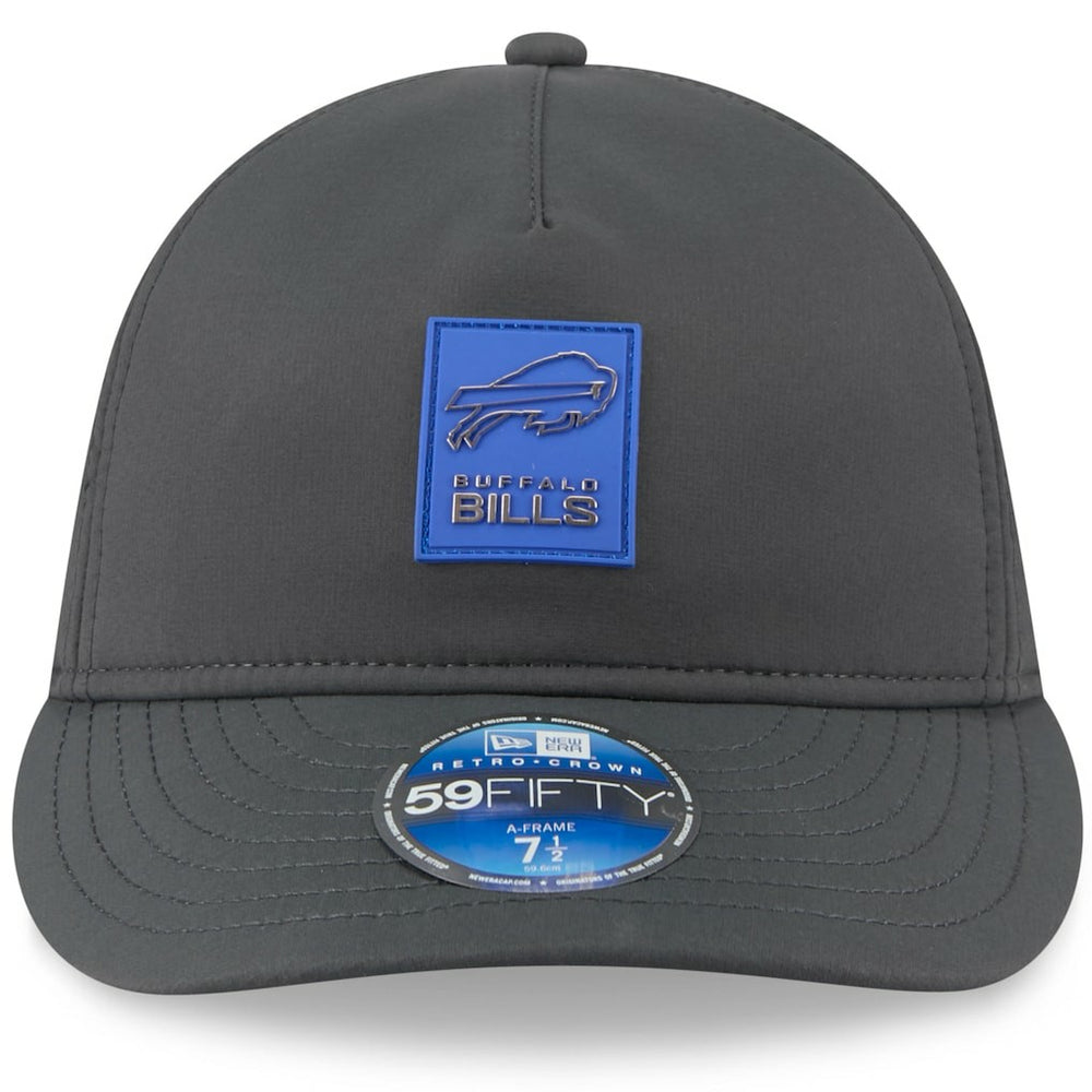 2025 Sideline Cold Weather Retro Crown 59FIFTY Fitted Hat - Buffalo Bills