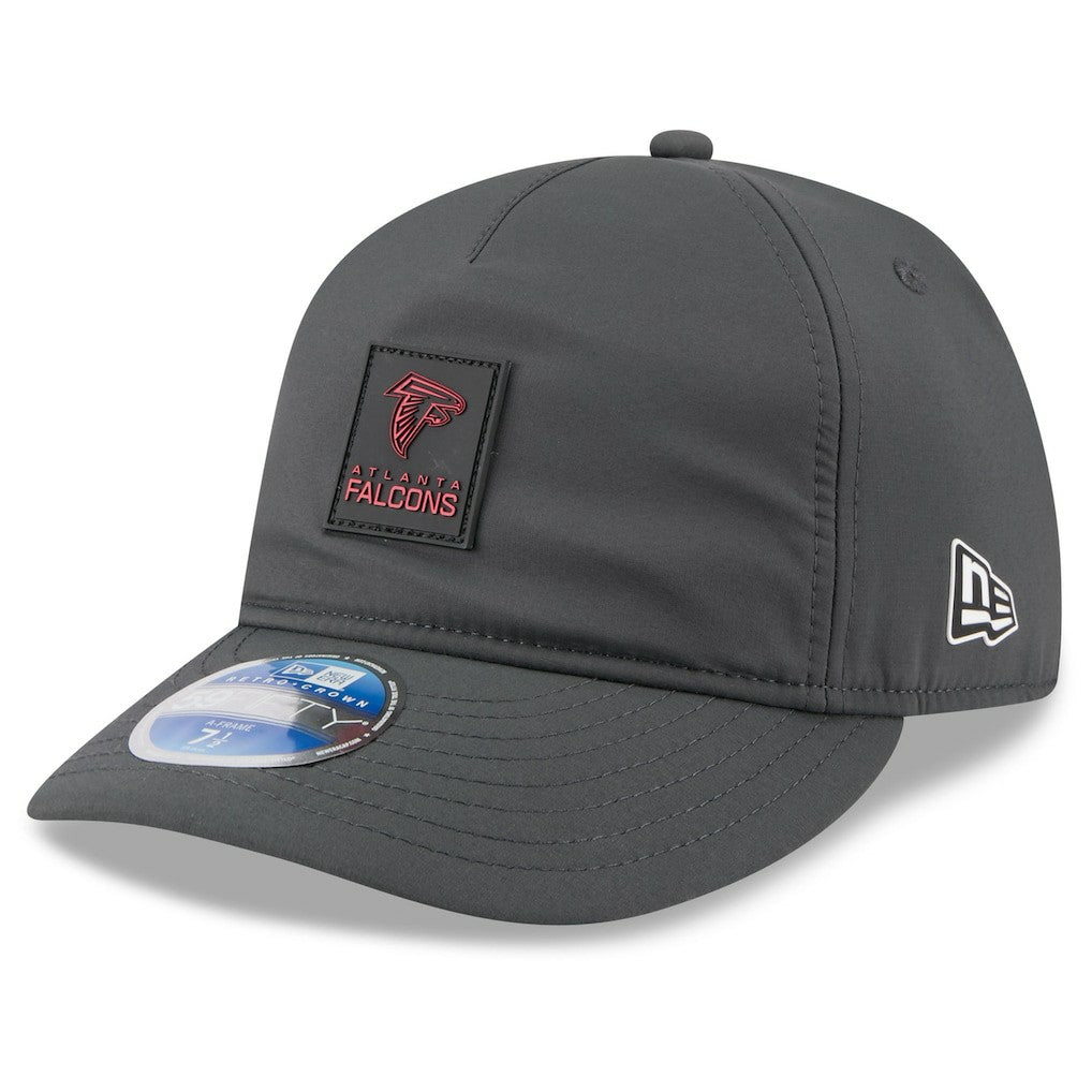 2025 Sideline Cold Weather Retro Crown 59FIFTY Fitted Hat - Atlanta Falcons