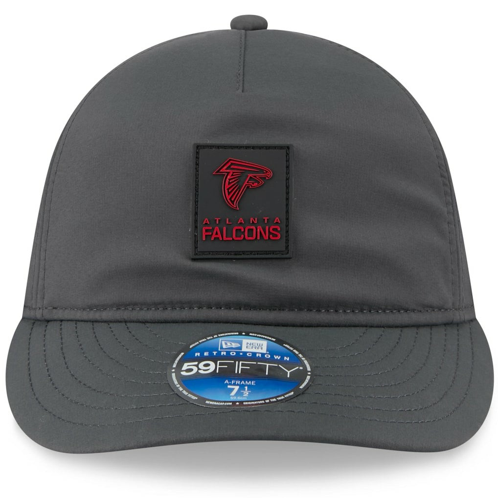 2025 Sideline Cold Weather Retro Crown 59FIFTY Fitted Hat - Atlanta Falcons
