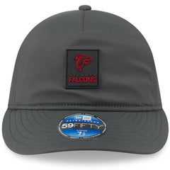 2025 Sideline Cold Weather Retro Crown 59FIFTY Fitted Hat - Atlanta Falcons
