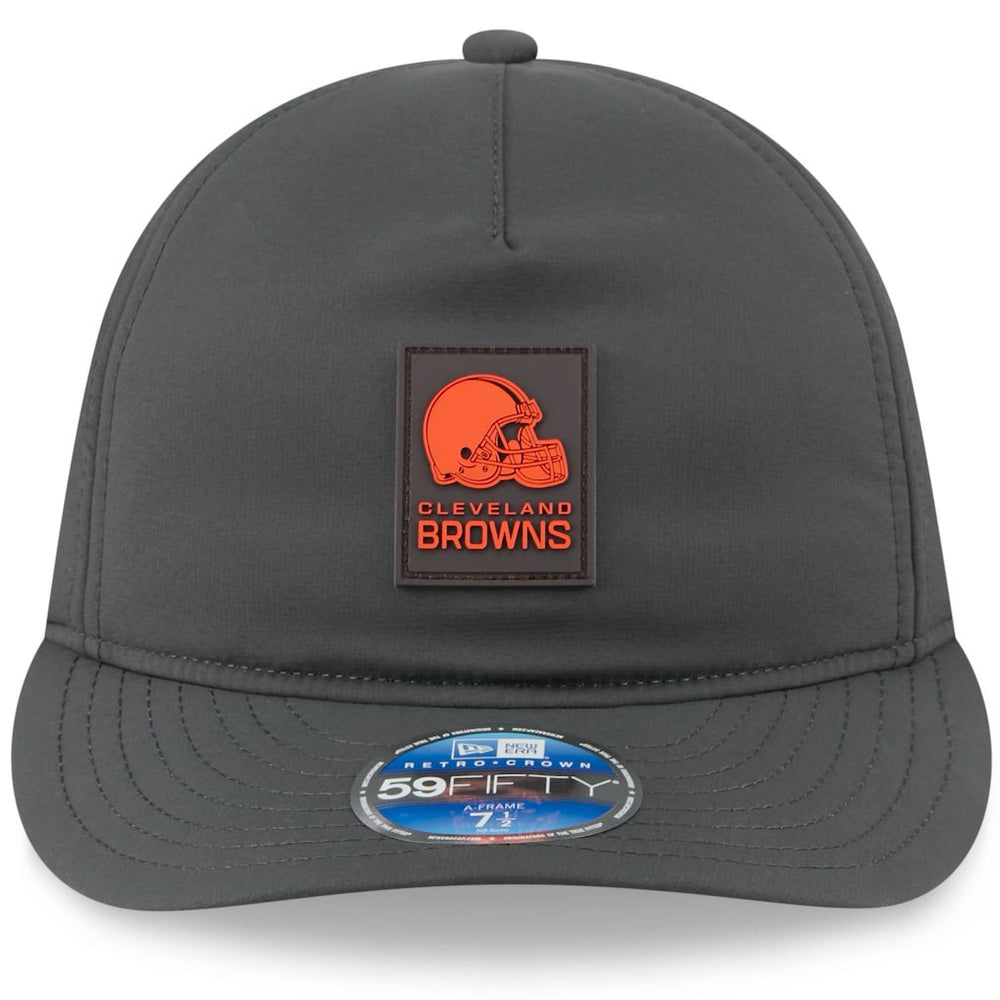 2025 Sideline Cold Weather Retro Crown 59FIFTY Fitted Hat - Cleveland Browns