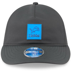 2025 Sideline Cold Weather Retro Crown 59FIFTY Fitted Hat - Detroit Lions