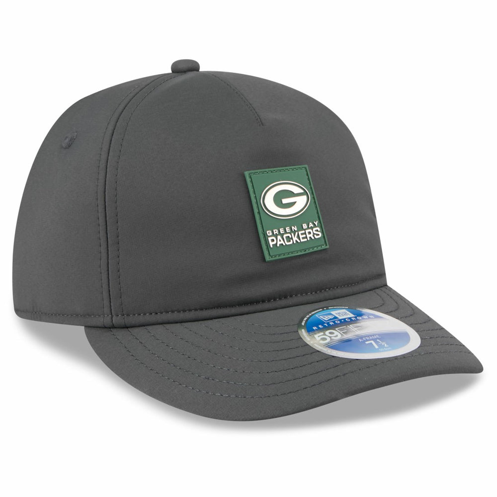 2025 Sideline Cold Weather Retro Crown 59FIFTY Fitted Hat - Green Bay Packers