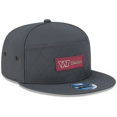 2025 Sideline Cold Weather Split Panel 9FIFTY Snapback Hat - Washington Commanders