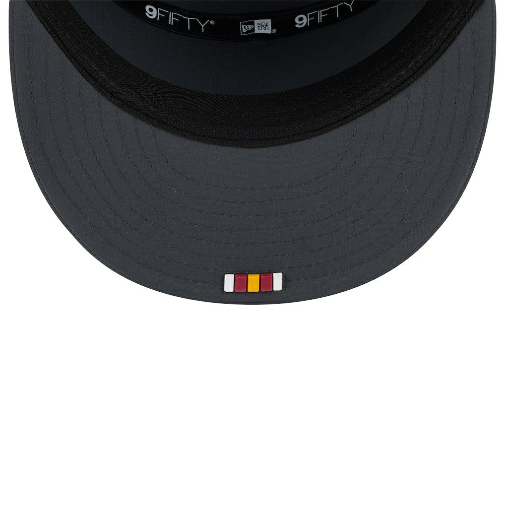 2025 Sideline Cold Weather Split Panel 9FIFTY Snapback Hat - Washington Commanders