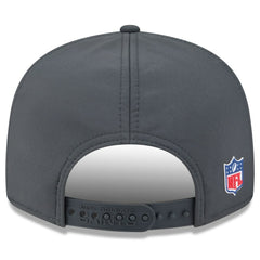 2025 Sideline Cold Weather Split Panel 9FIFTY Snapback Hat - New Orleans Saints