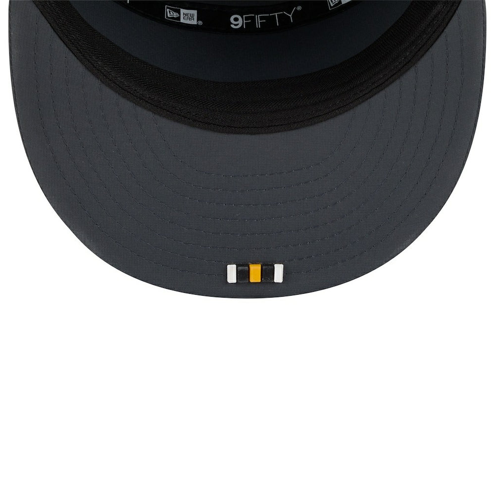 2025 Sideline Cold Weather Split Panel 9FIFTY Snapback Hat - Pittsburgh Steelers