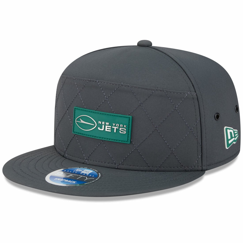2025 Sideline Cold Weather Split Panel 9FIFTY Snapback Hat - New York Jets