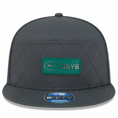 2025 Sideline Cold Weather Split Panel 9FIFTY Snapback Hat - New York Jets