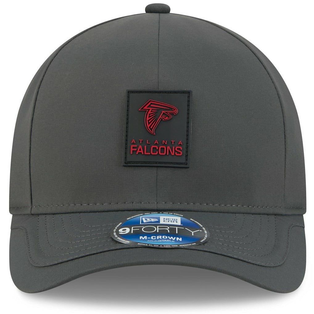 2025 Sideline Cold Weather 9FORTY M-Crown Adjustable Hat - Atlanta Falcons