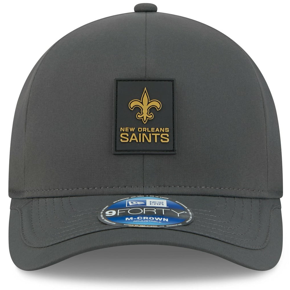 2025 Sideline Cold Weather 9FORTY M-Crown Adjustable Hat - New Orleans Saints