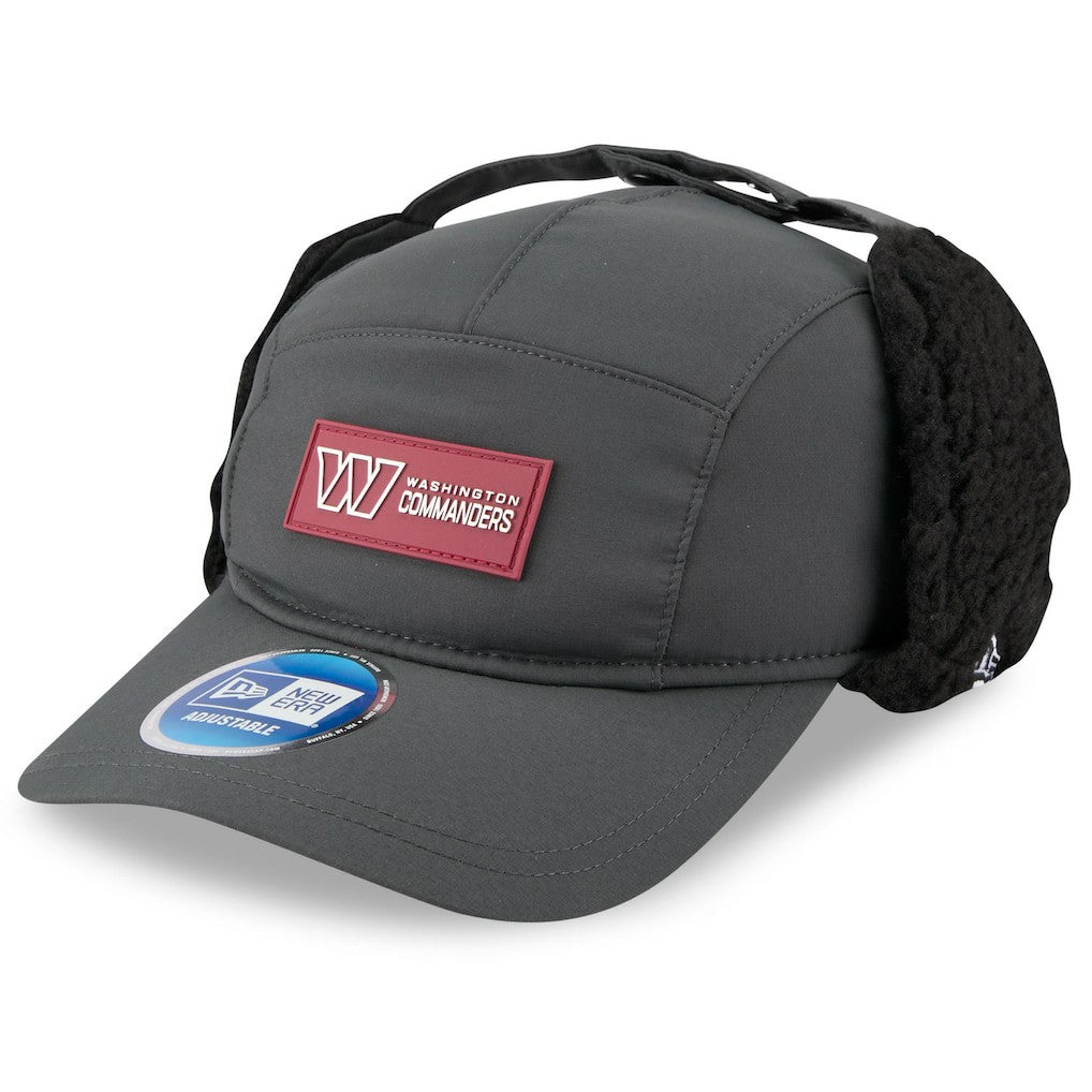 2025 Sideline Cold Weather Runner Dog Ear Adjustable Hat - Washington Commanders